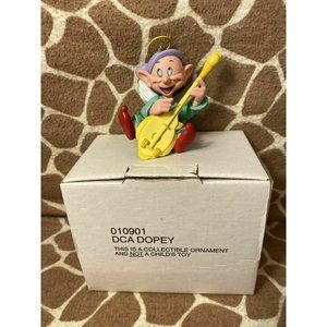 Disney DOPEY Christmas Ornament Grolier DCA